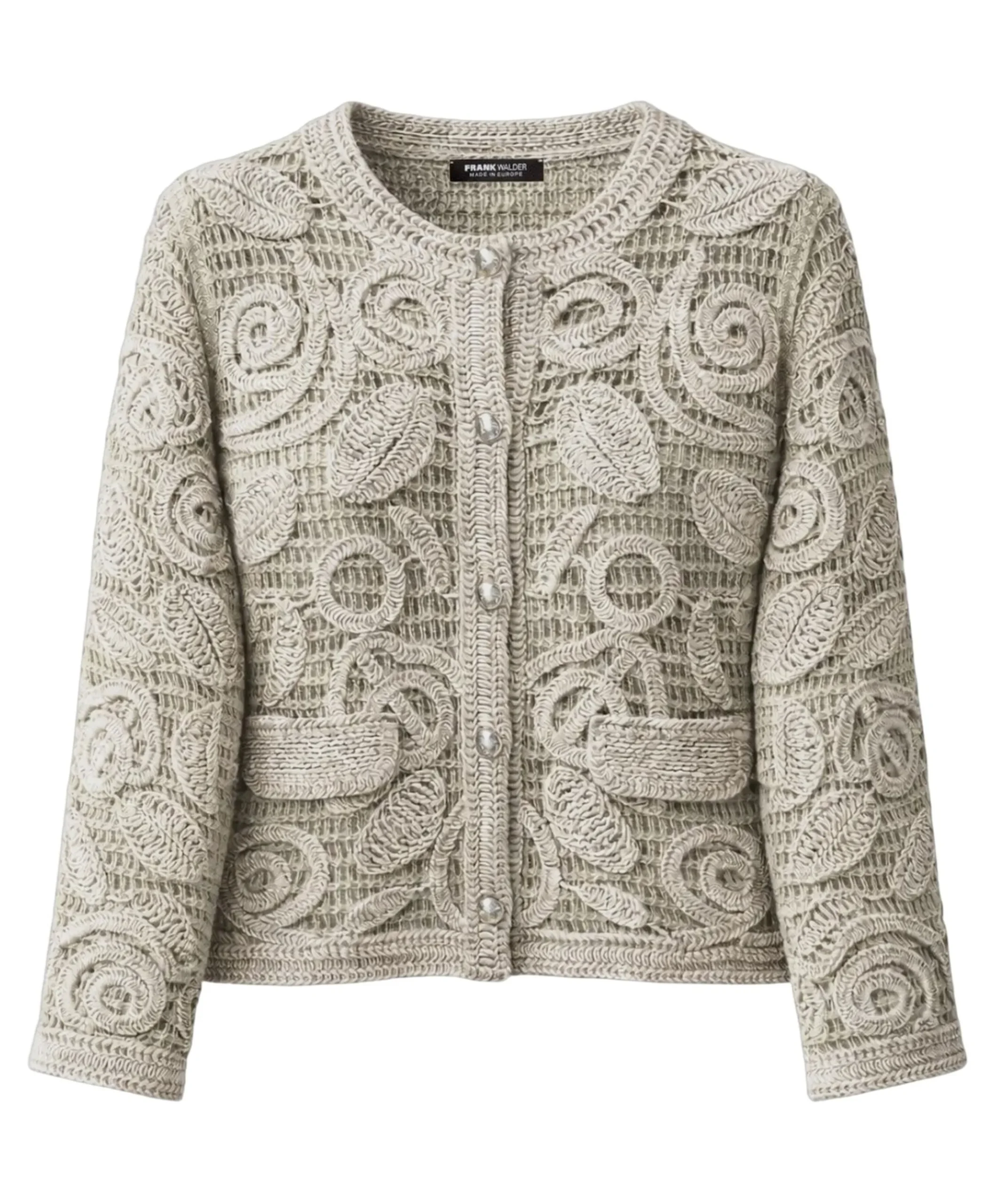 Dames vest groen