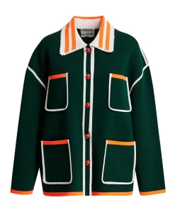 Dames vest groen