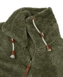 Dames vest groen