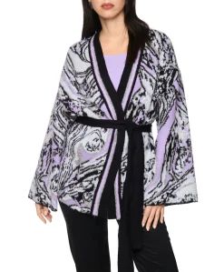 Dames vest multicolor