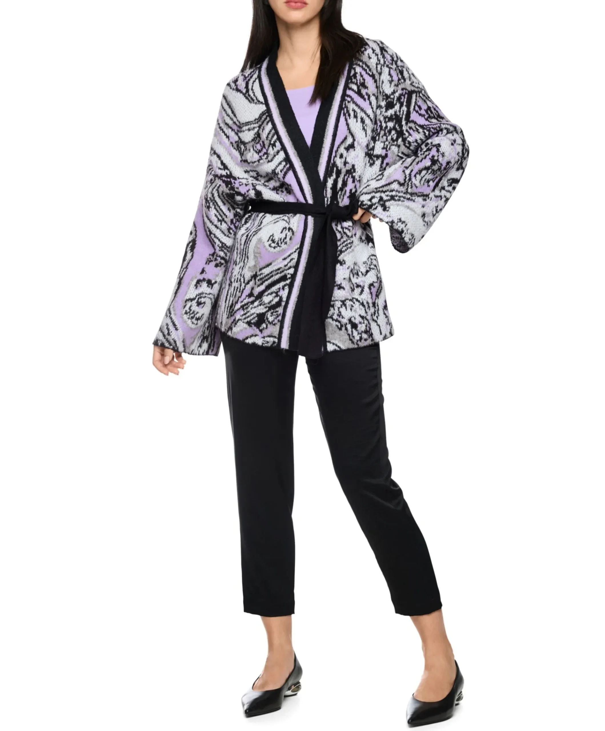 Dames vest multicolor