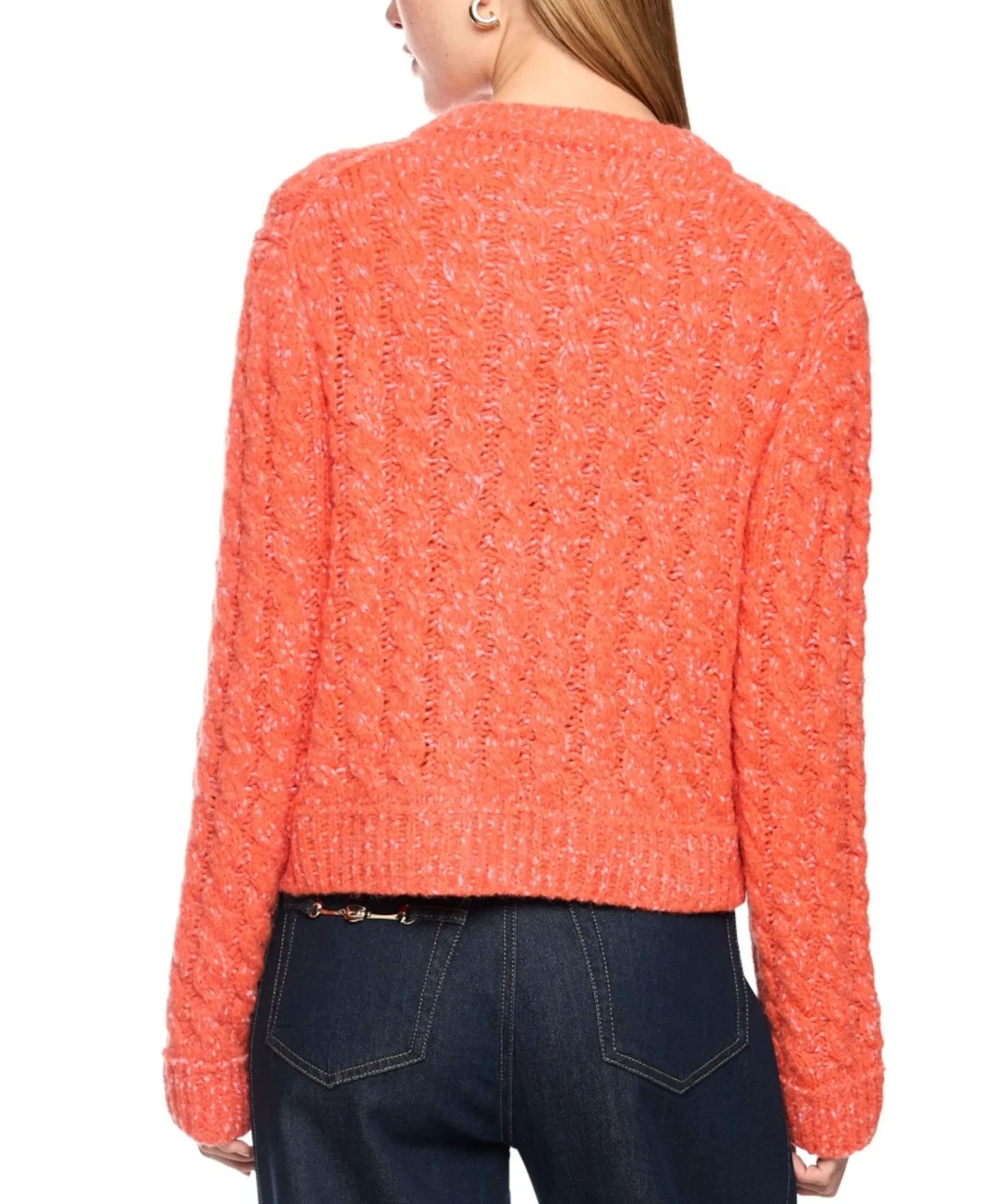 Dames vest oranje