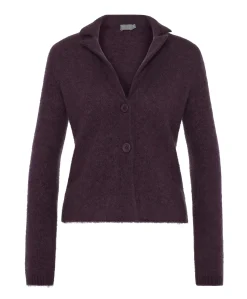 Dames vest paars