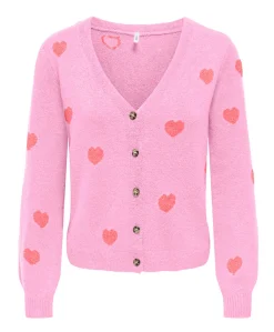 Dames vest roze