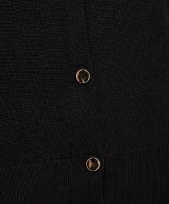 Dames vest zwart