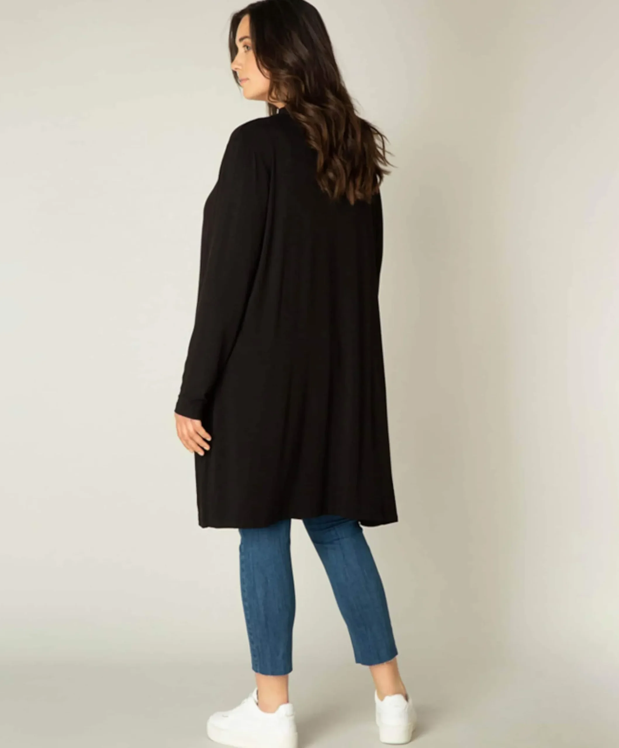 Dames vest zwart