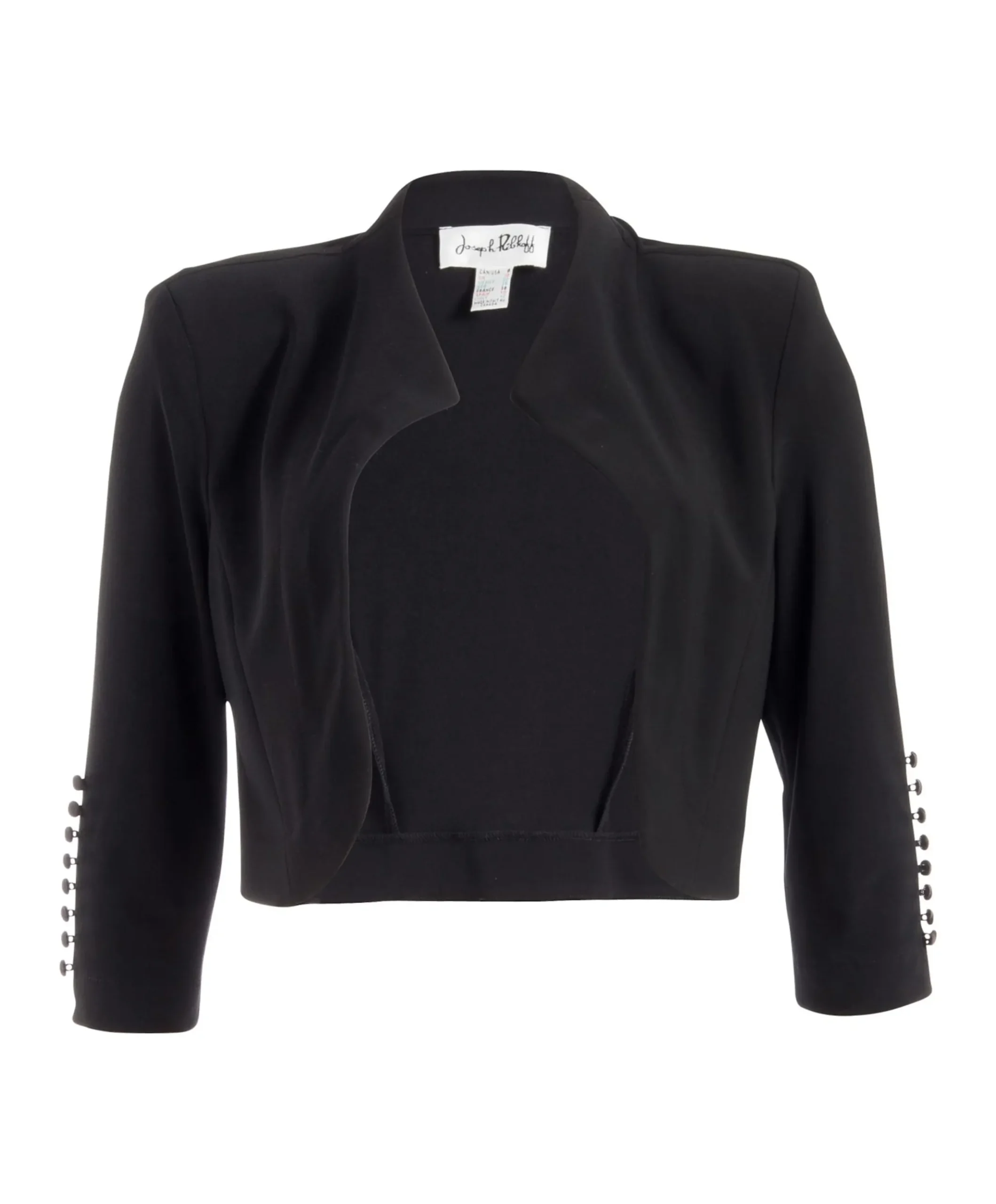 Dames vest zwart