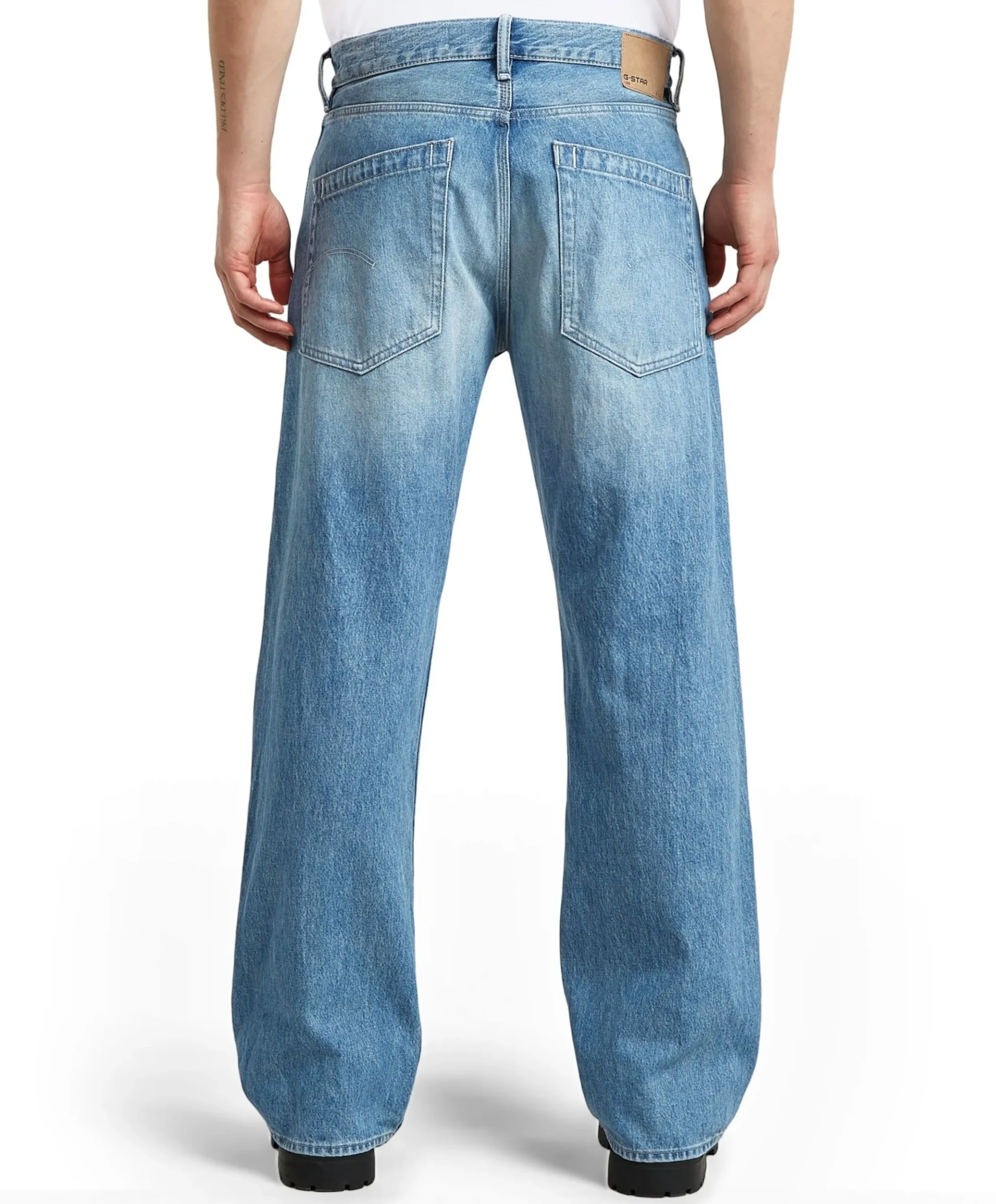 Deeggie Relaxed Straight heren jeans blauw