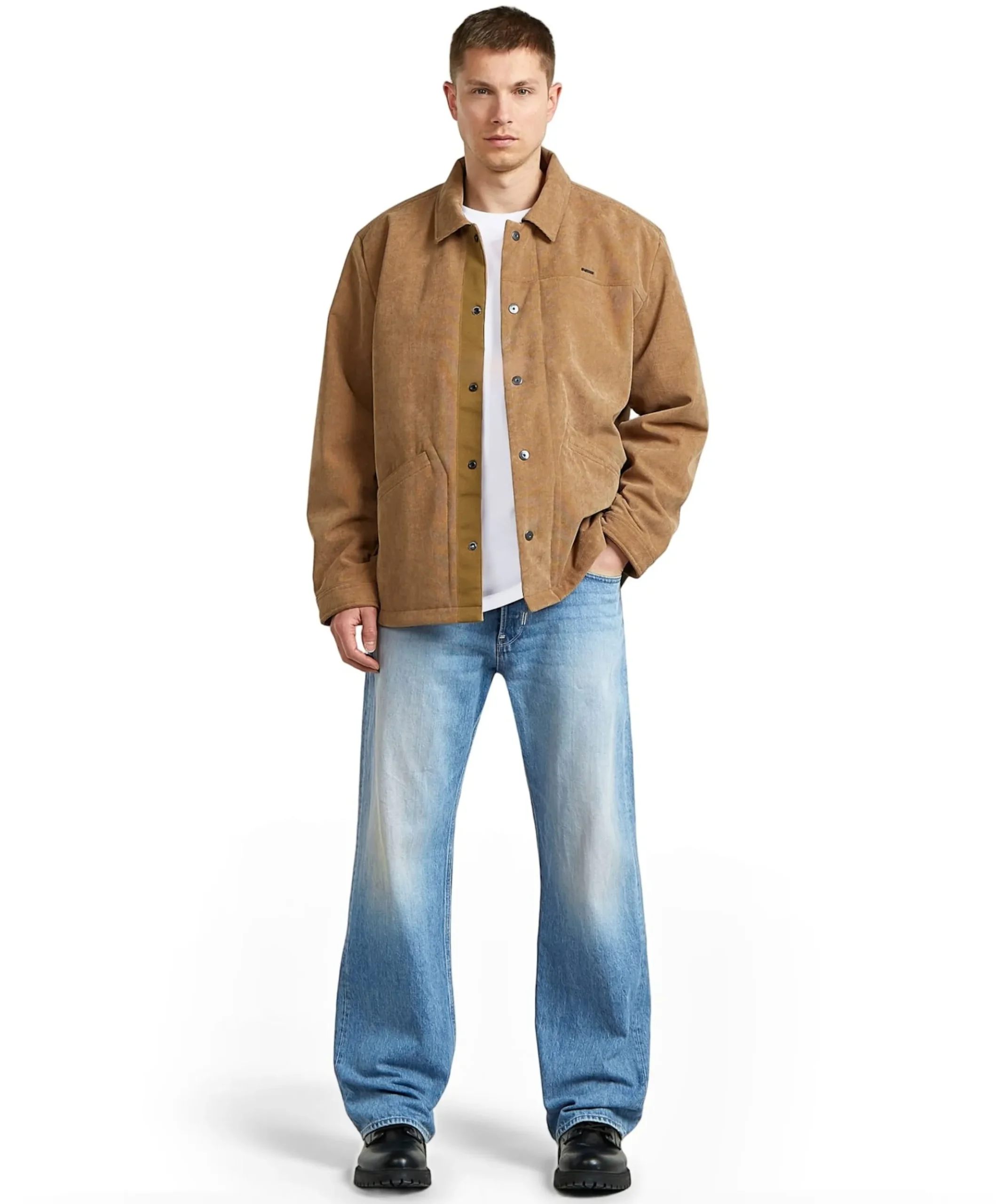 Deeggie Relaxed Straight heren jeans blauw