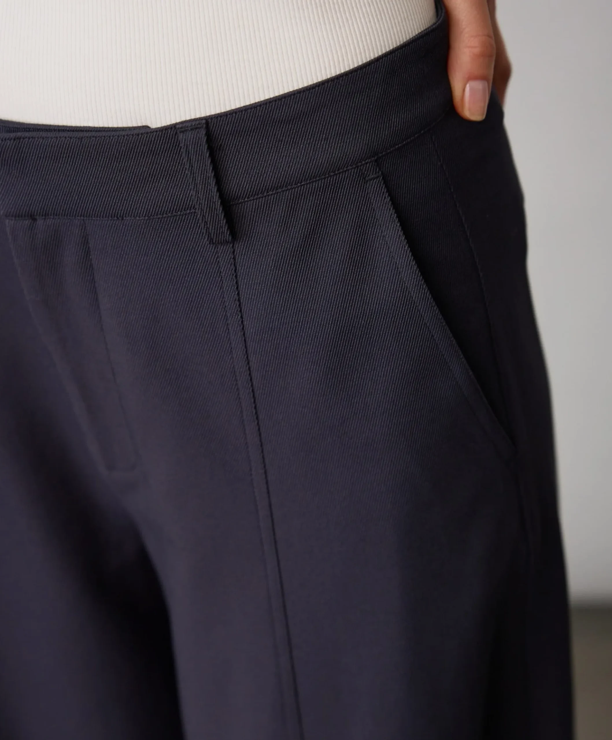 DemiCC Barrel dames broek blauw