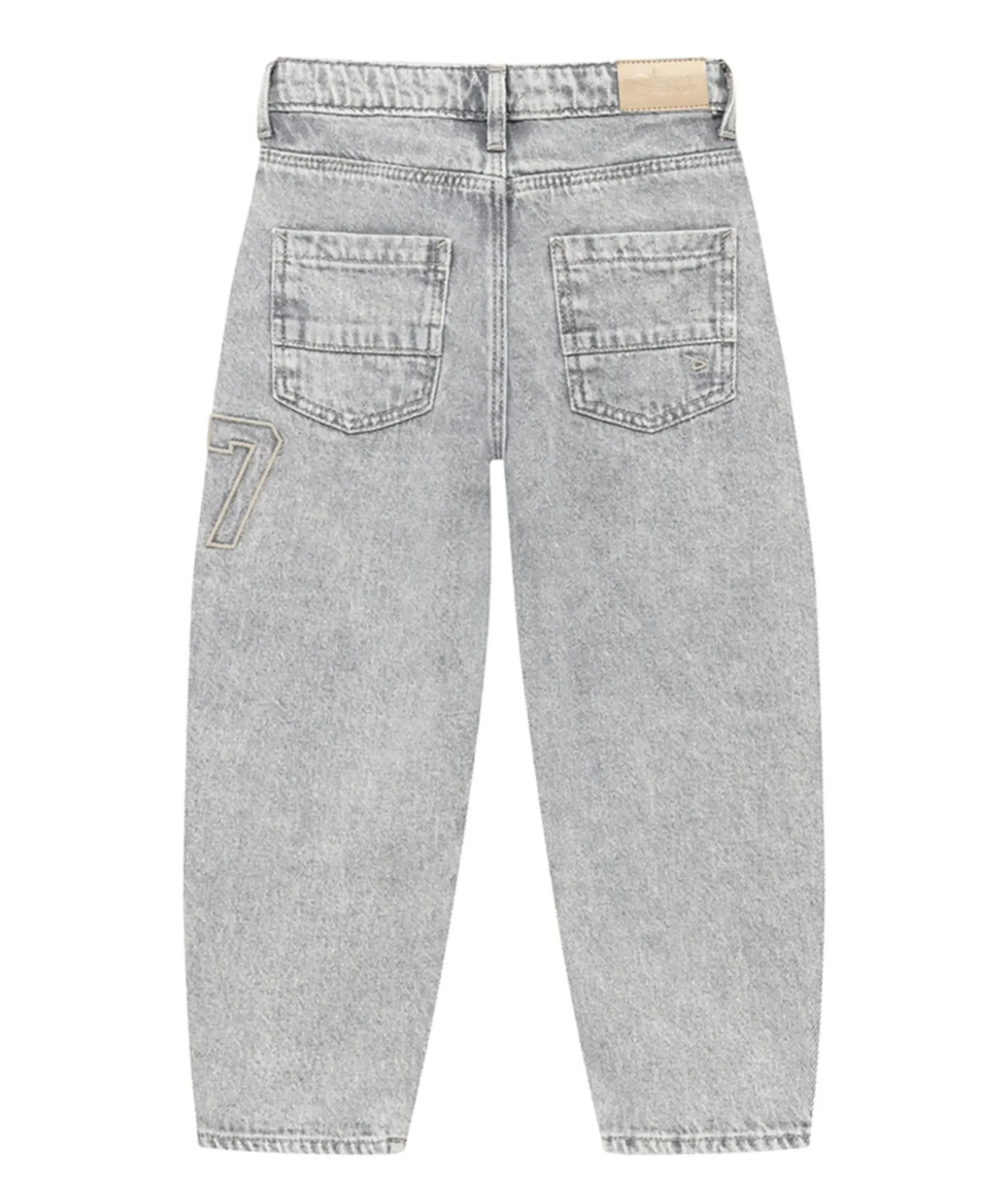 Denim Barrel Fit jongens jeans grijs