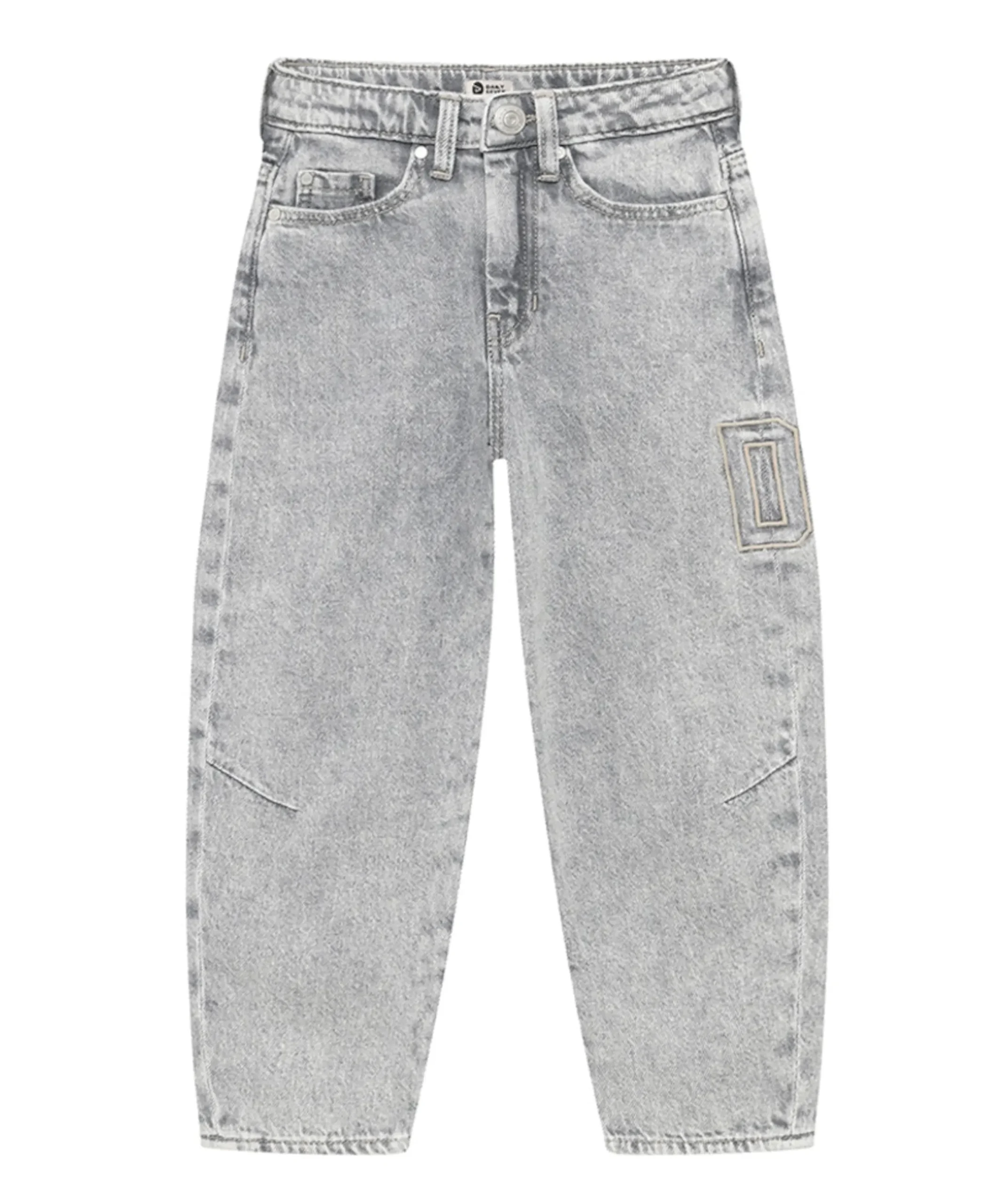 Denim Barrel Fit jongens jeans grijs