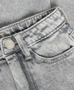 Denim Barrel Fit jongens jeans grijs