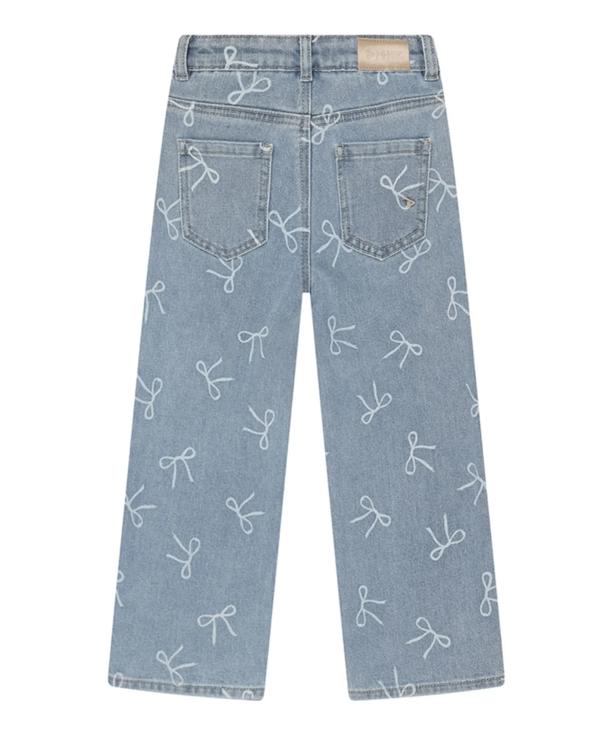 Denim Bow meisjes jeans blauw