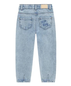 Denim Mom Fit Heart meisjes jeans blauw