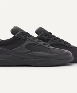 Denzel Dane (M) heren sneakers zwart