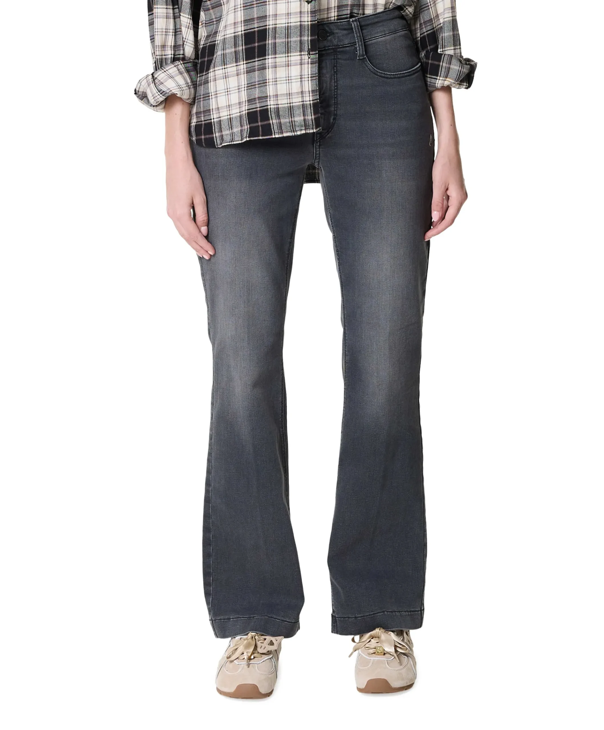 DREAM BOOT dames jeans grijs