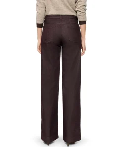 DREAM WIDE dames jeans bruin