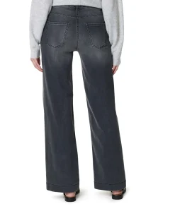 DREAM WIDE dames jeans grijs