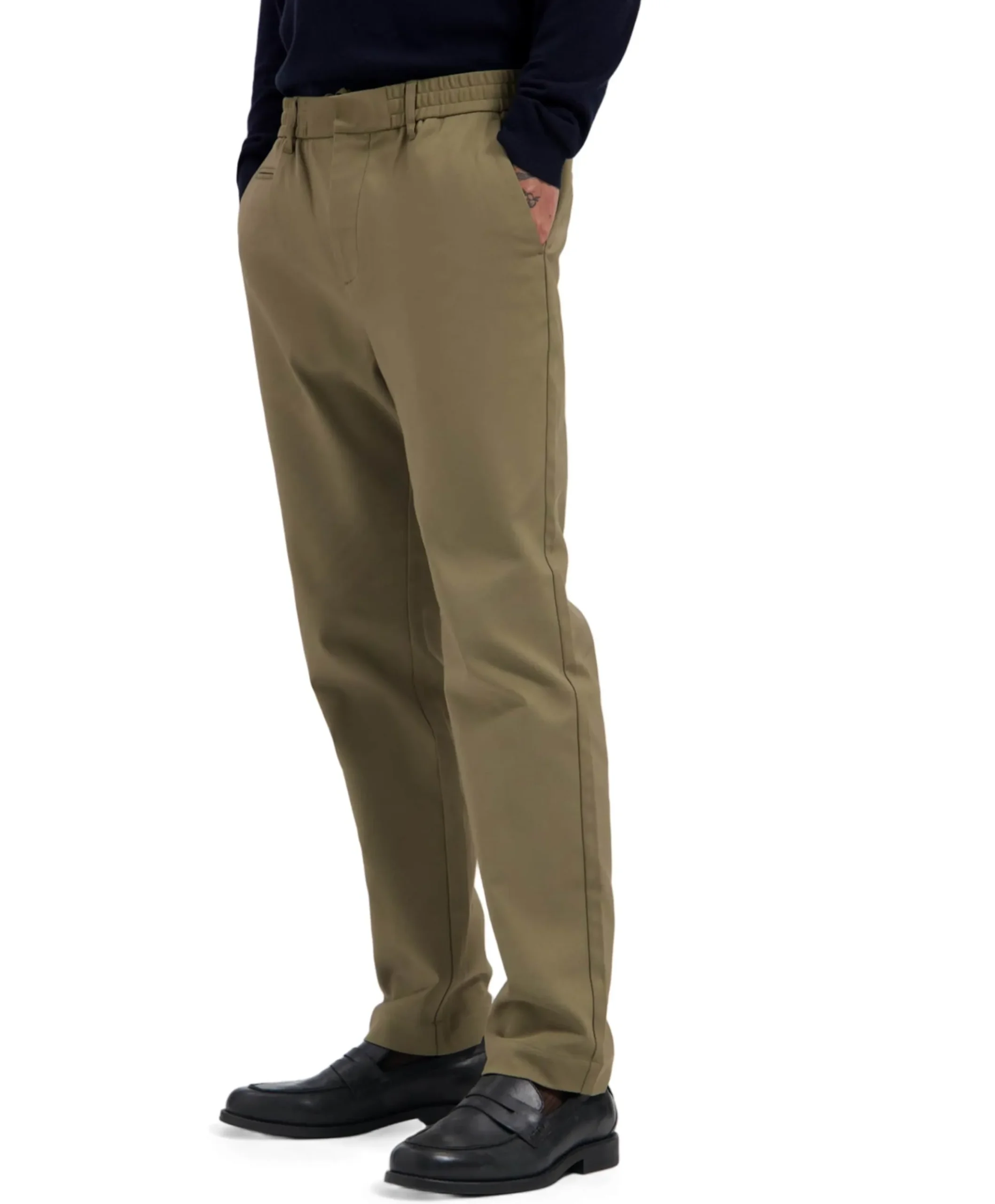 DS_Logan Double Face heren broek grijs