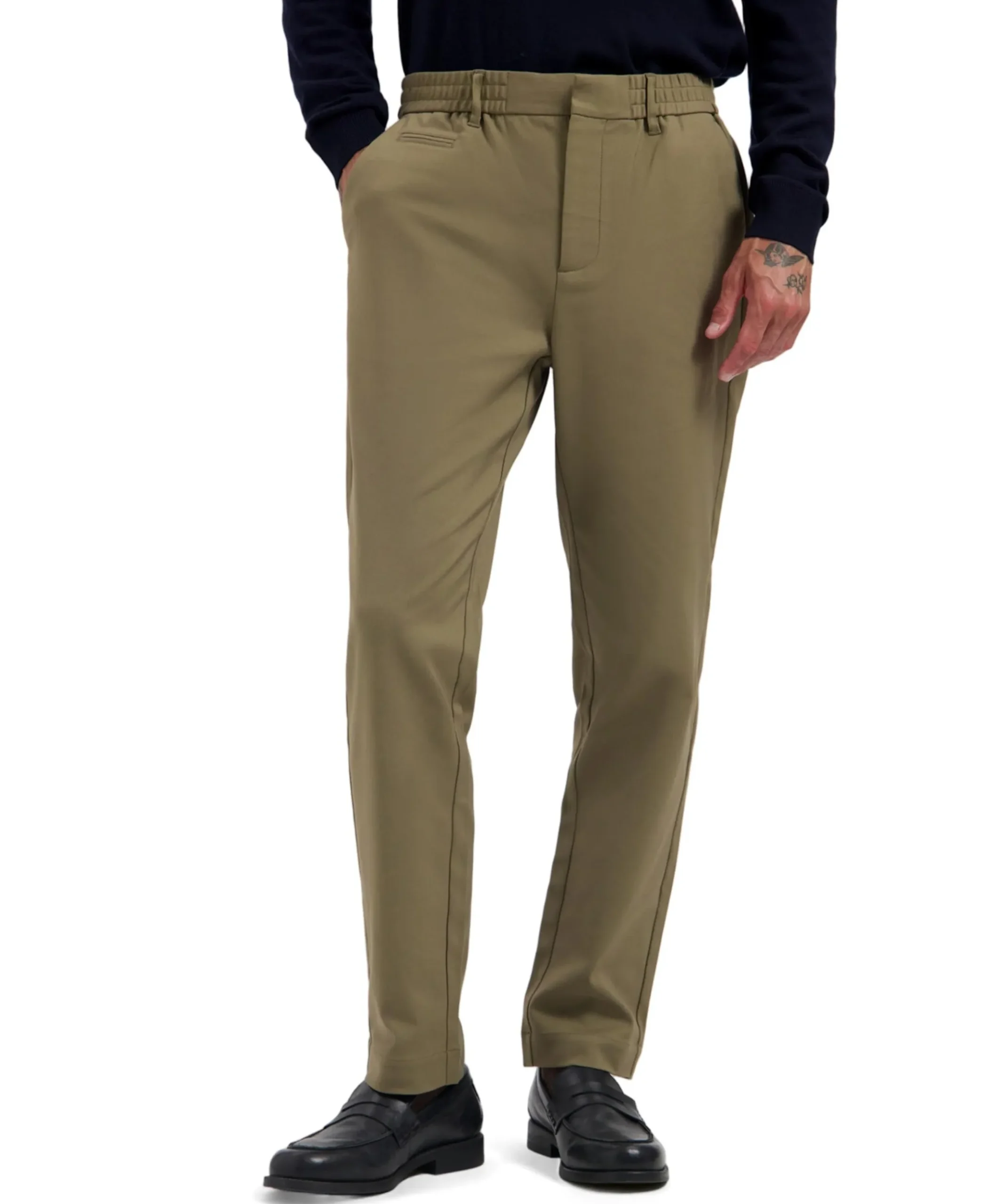 DS_Logan Double Face heren broek grijs