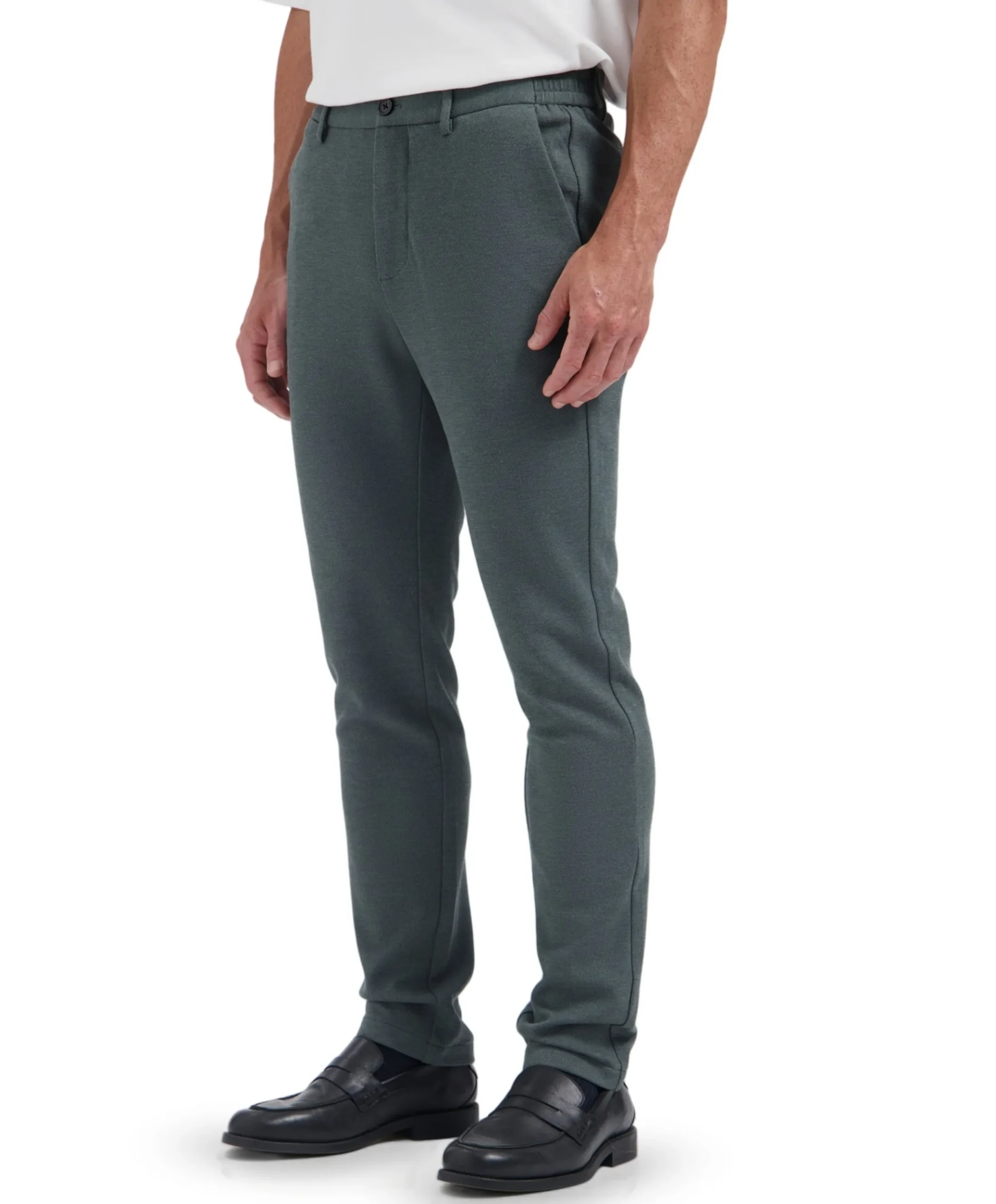 DS_Marlon Pique Chino heren broek grijs