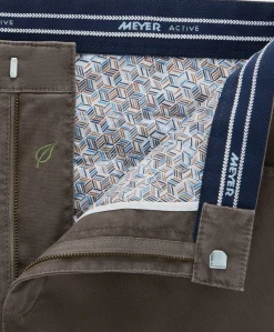 DUBLIN Art.9-3009 heren pantalon bruin