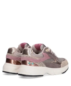 Duuk Dash meisjes sneakers beige