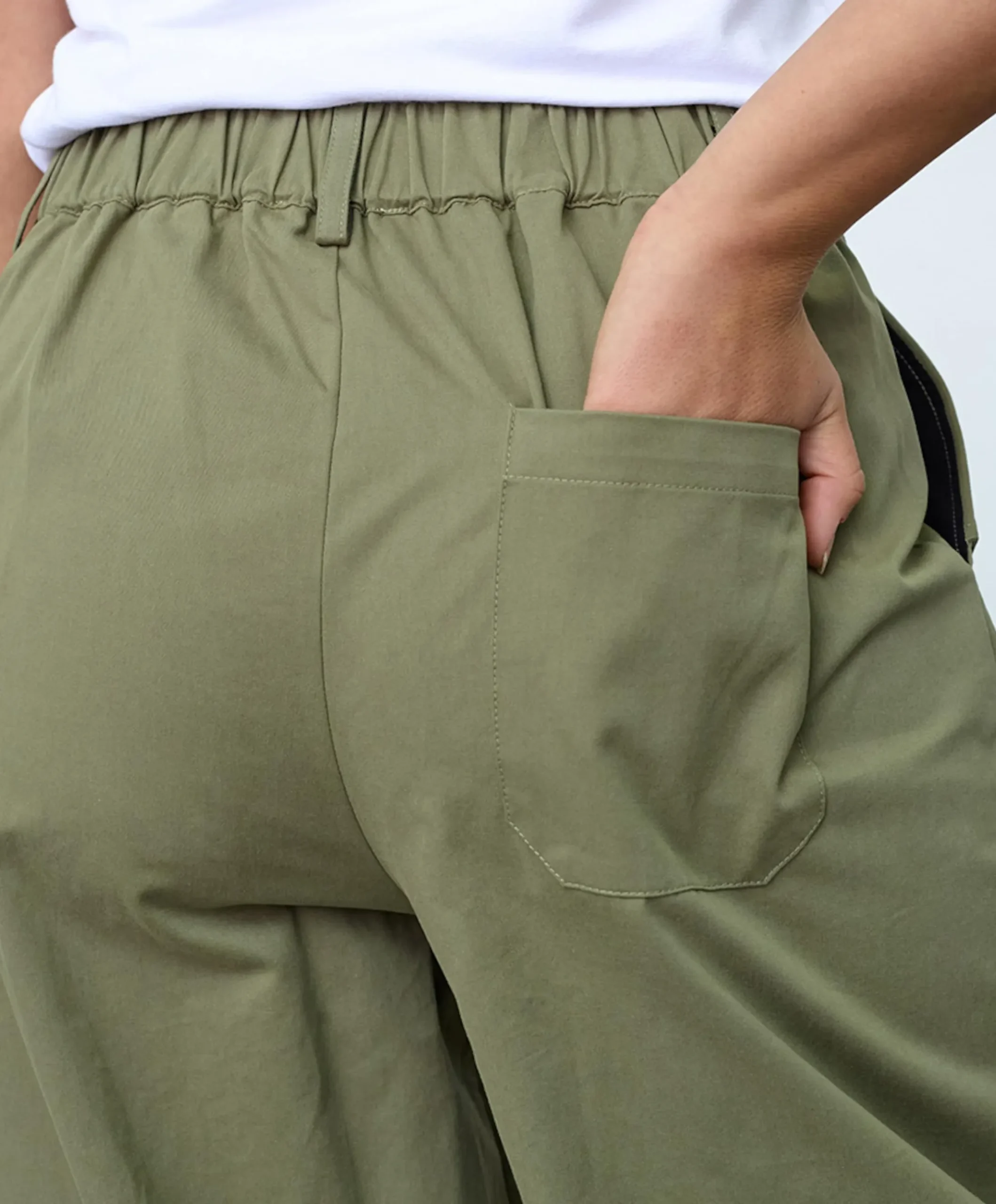 EDITH-PA dames broek groen