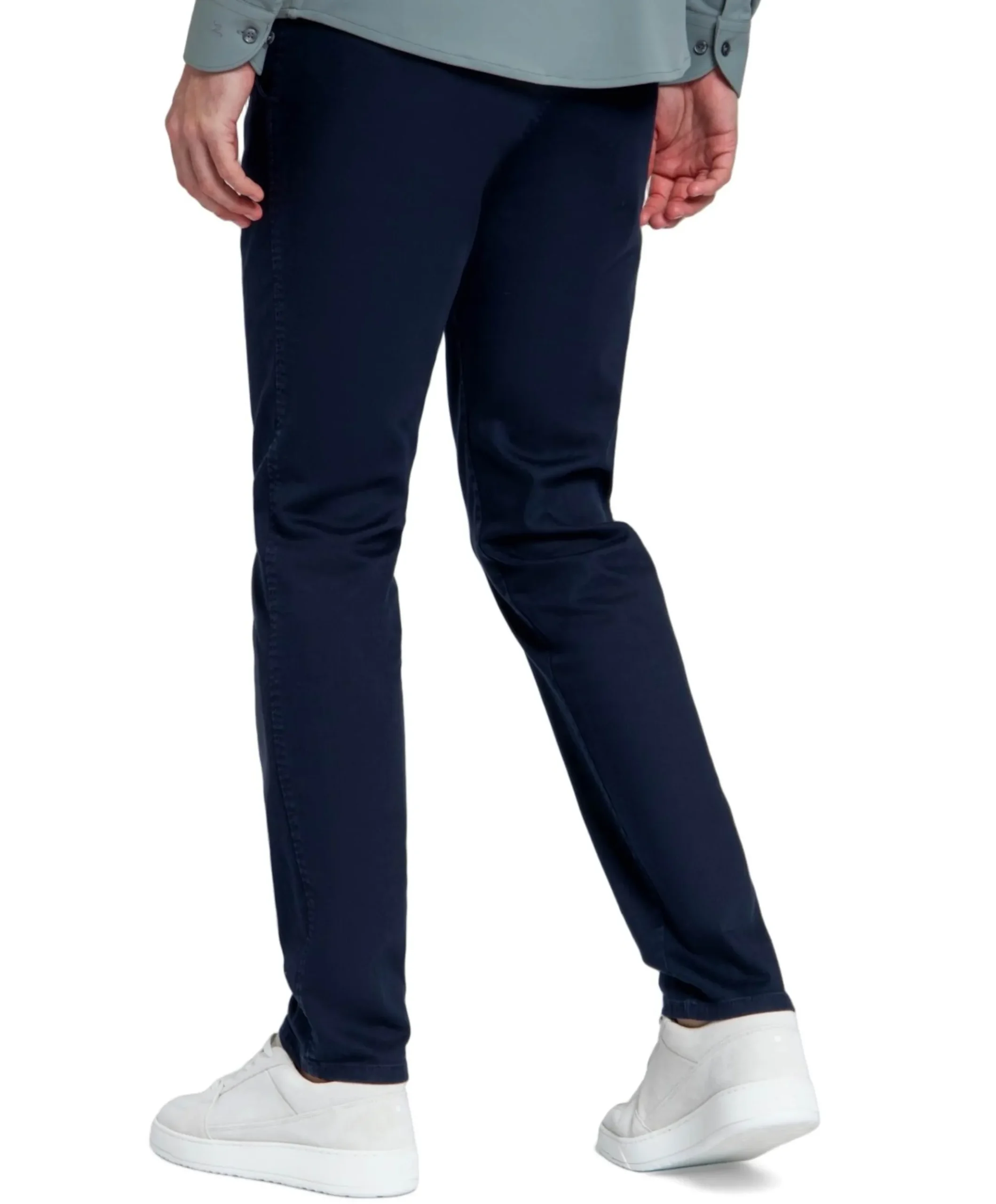 Elegance Chino Collection heren broek blauw