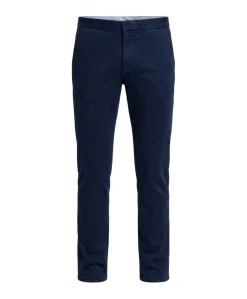 Elegance Chino Collection heren broek blauw