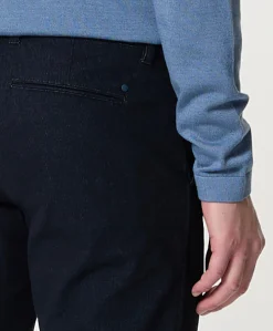 Elegance Chino Collection heren broek blauw