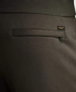 ELEVATED SWEAT PANTS PEACHED TERRY heren broek groen