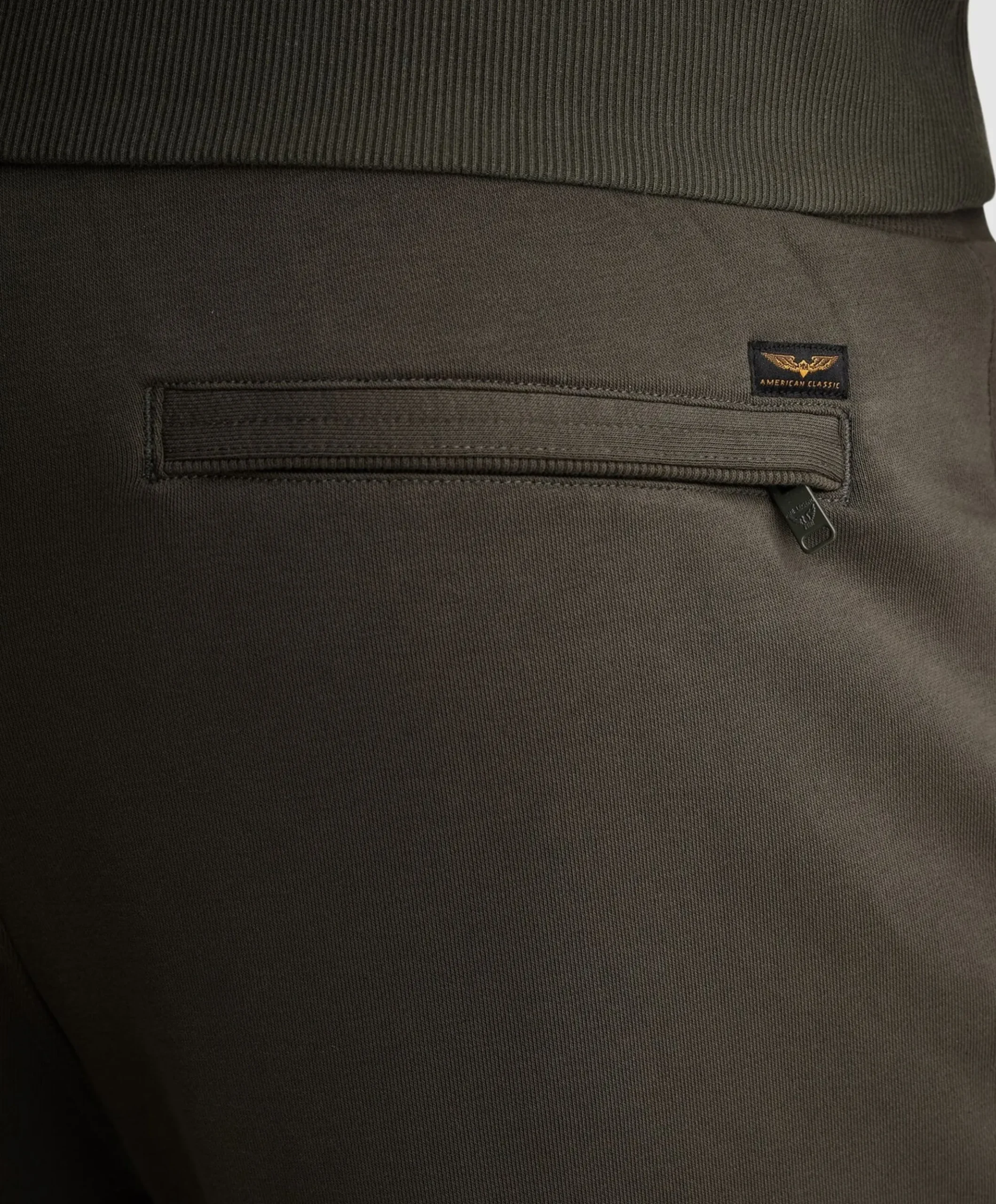 ELEVATED SWEAT PANTS PEACHED TERRY heren broek groen