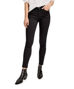 Elma black dames jeans zwart