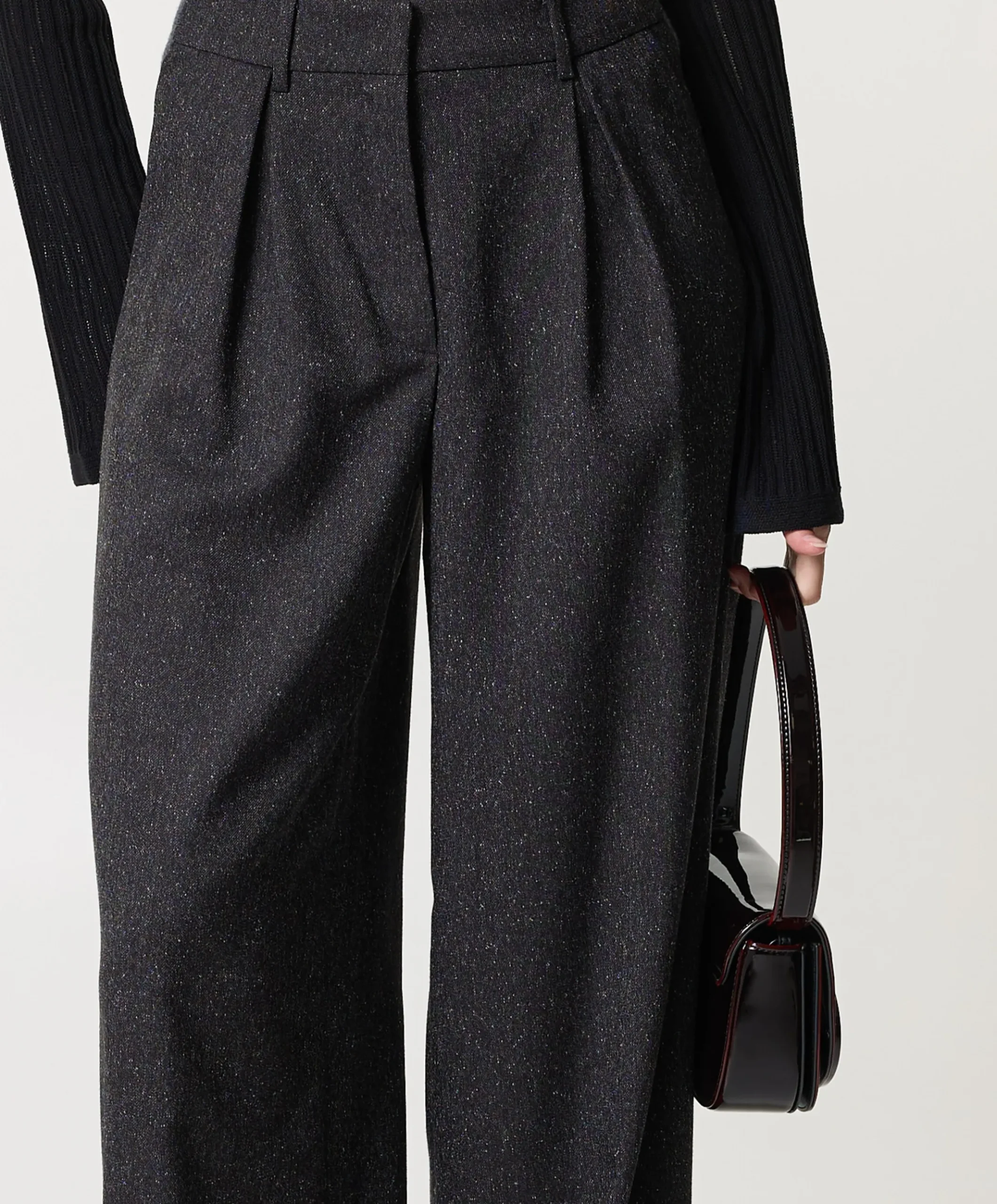 Enola dames broek grijs