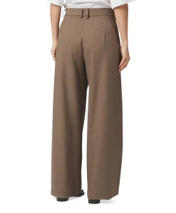 Essiall Pinstripe dames broek beige