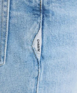 EVAN FADE heren jeans blauw