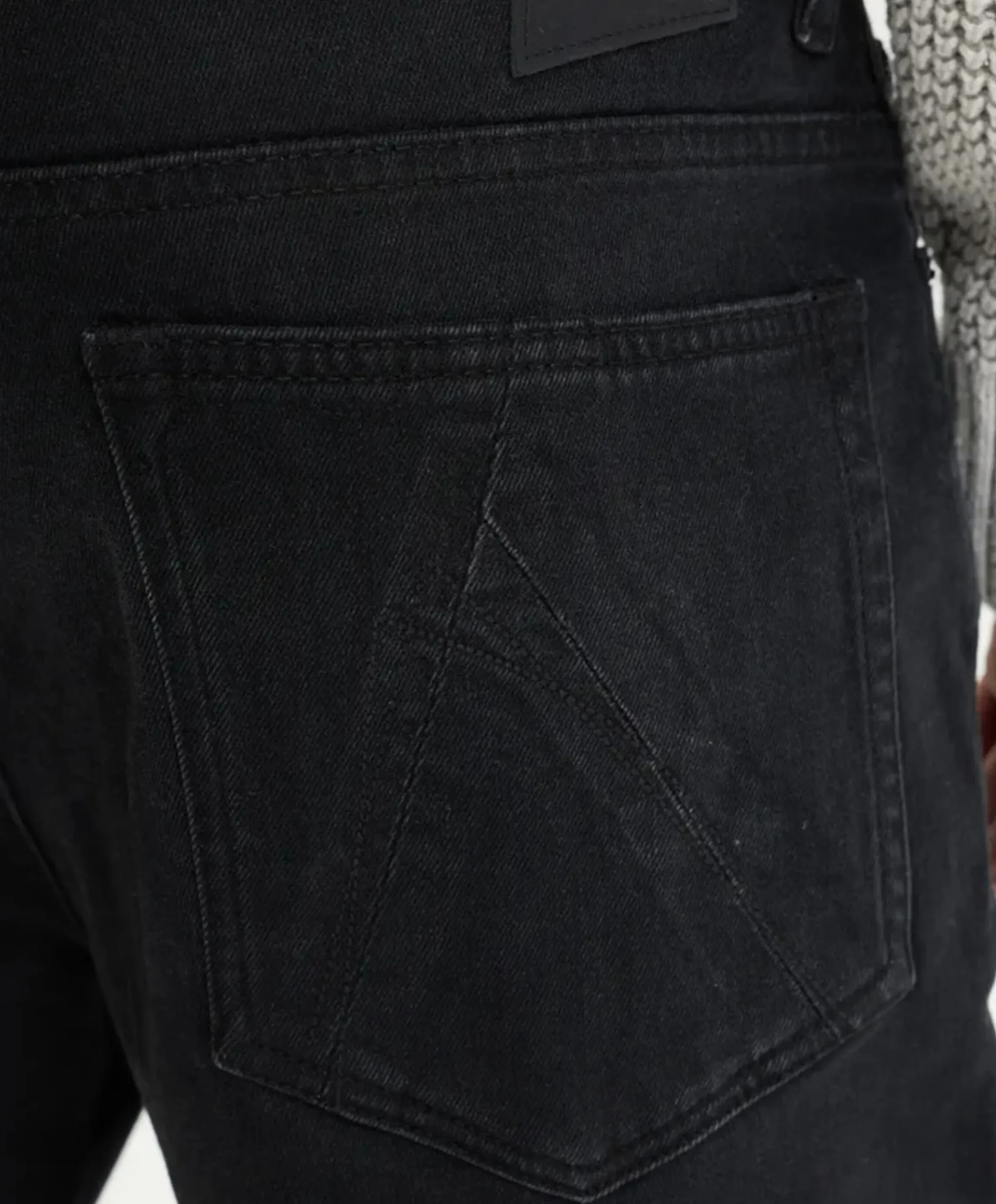 EVAN OBSID heren jeans zwart