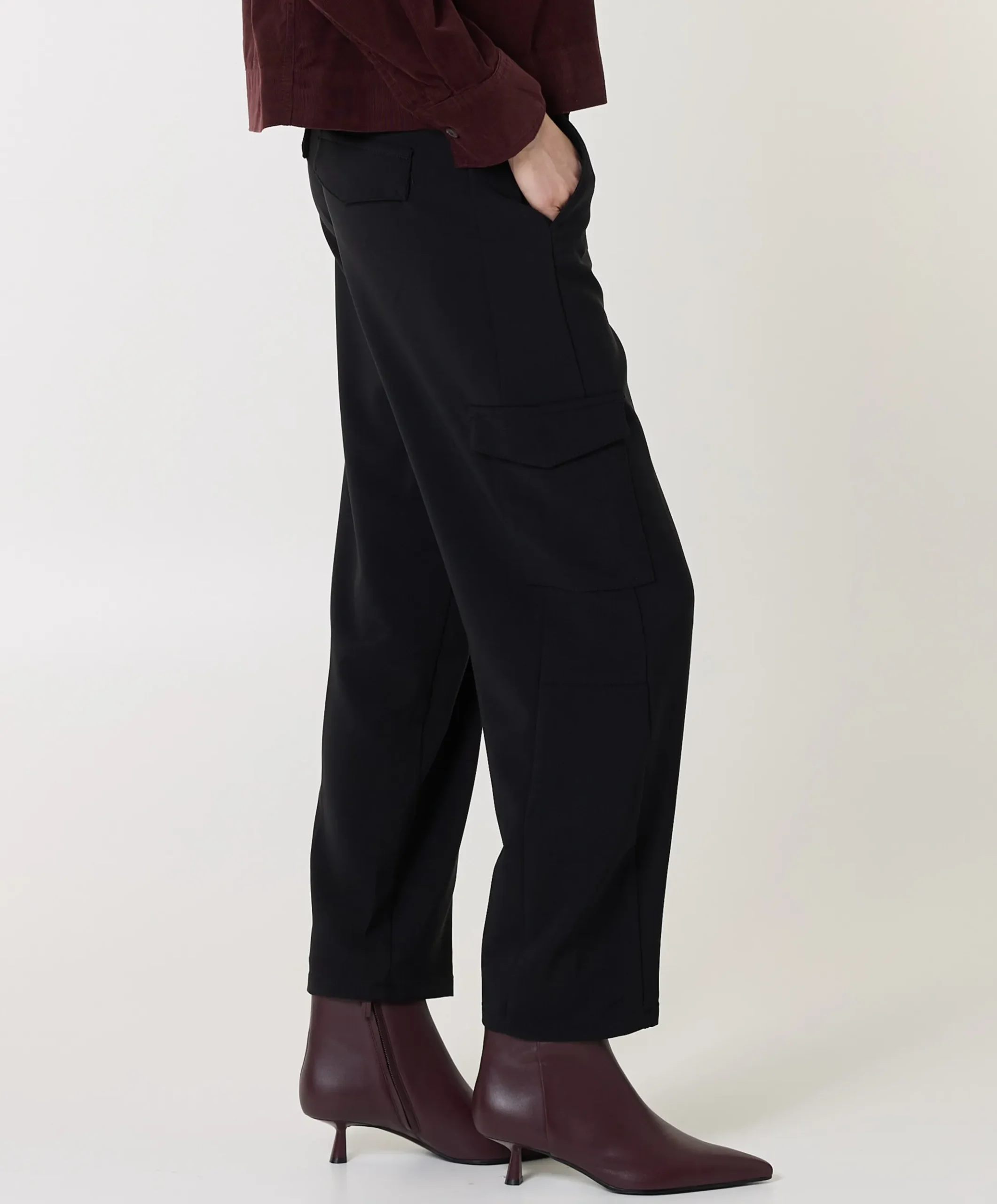 EVY CARGO dames broek zwart