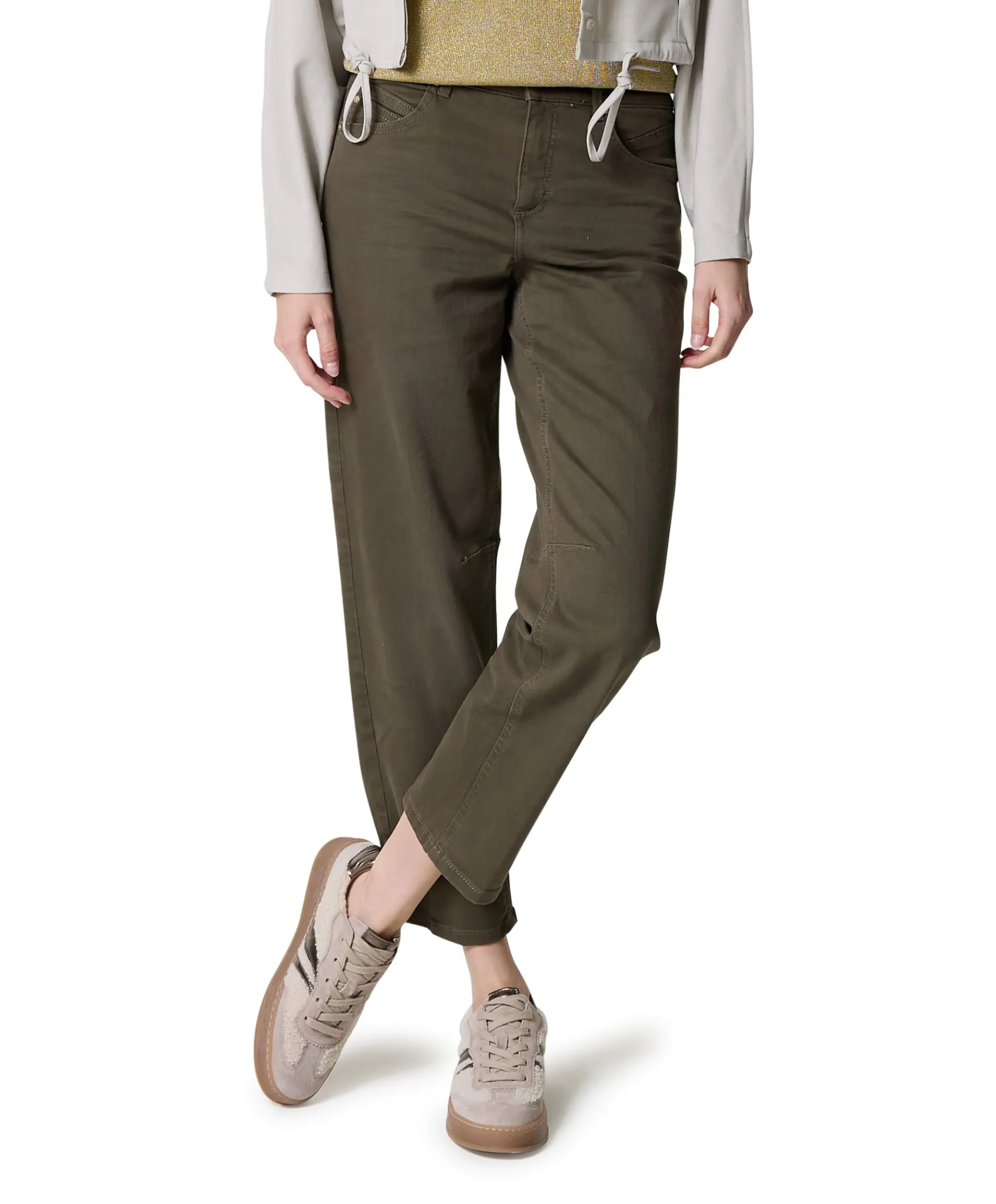 EVY dames jeans groen