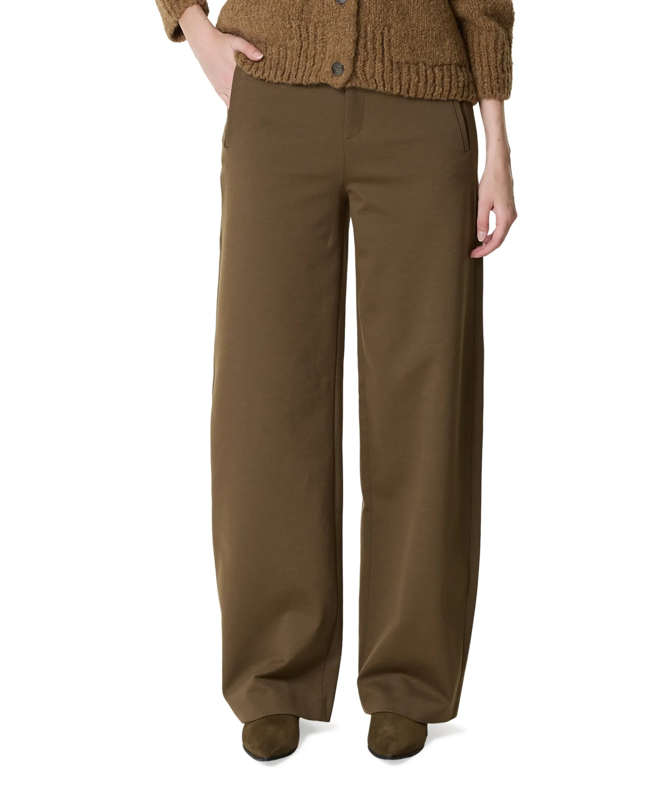Fae_o dames broek groen