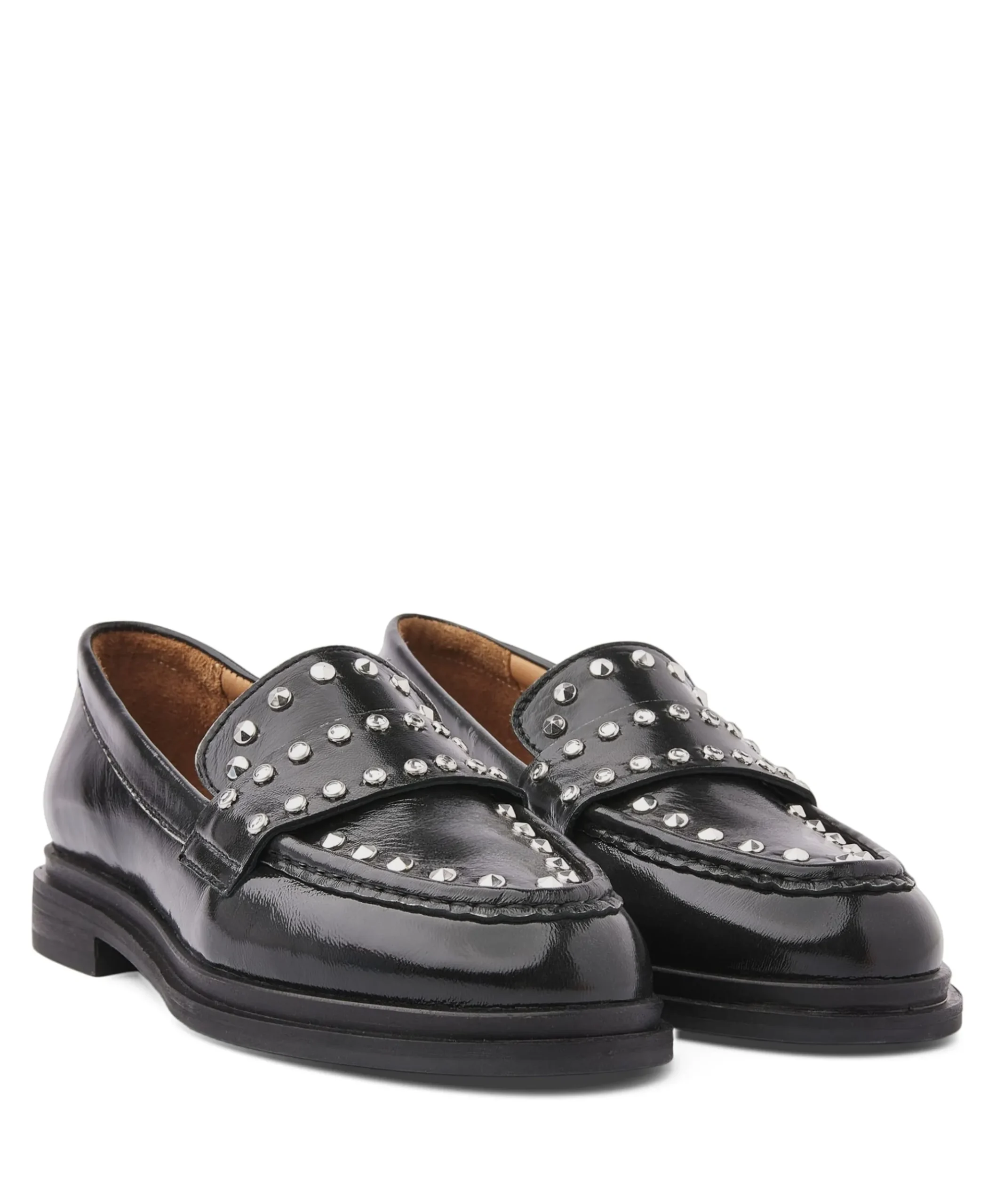 Fae Wylder dames loafers zwart