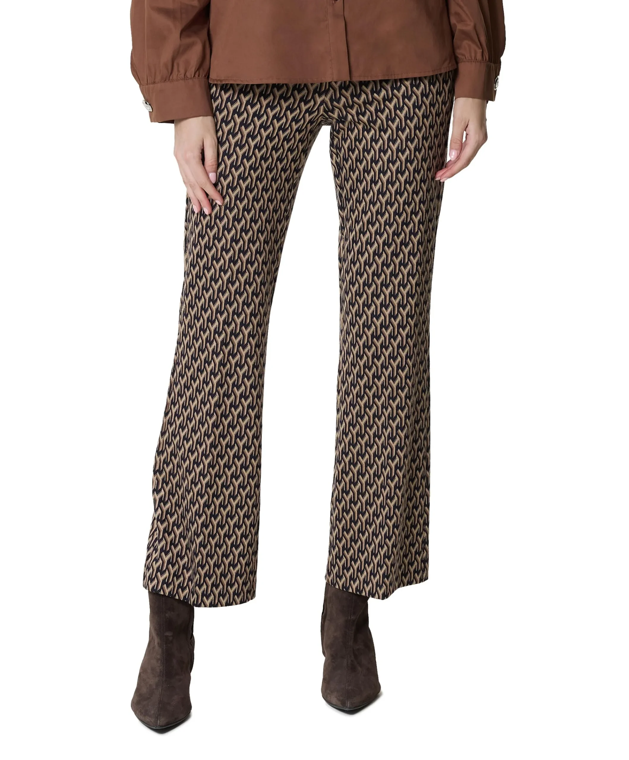 Faith dames broek bruin