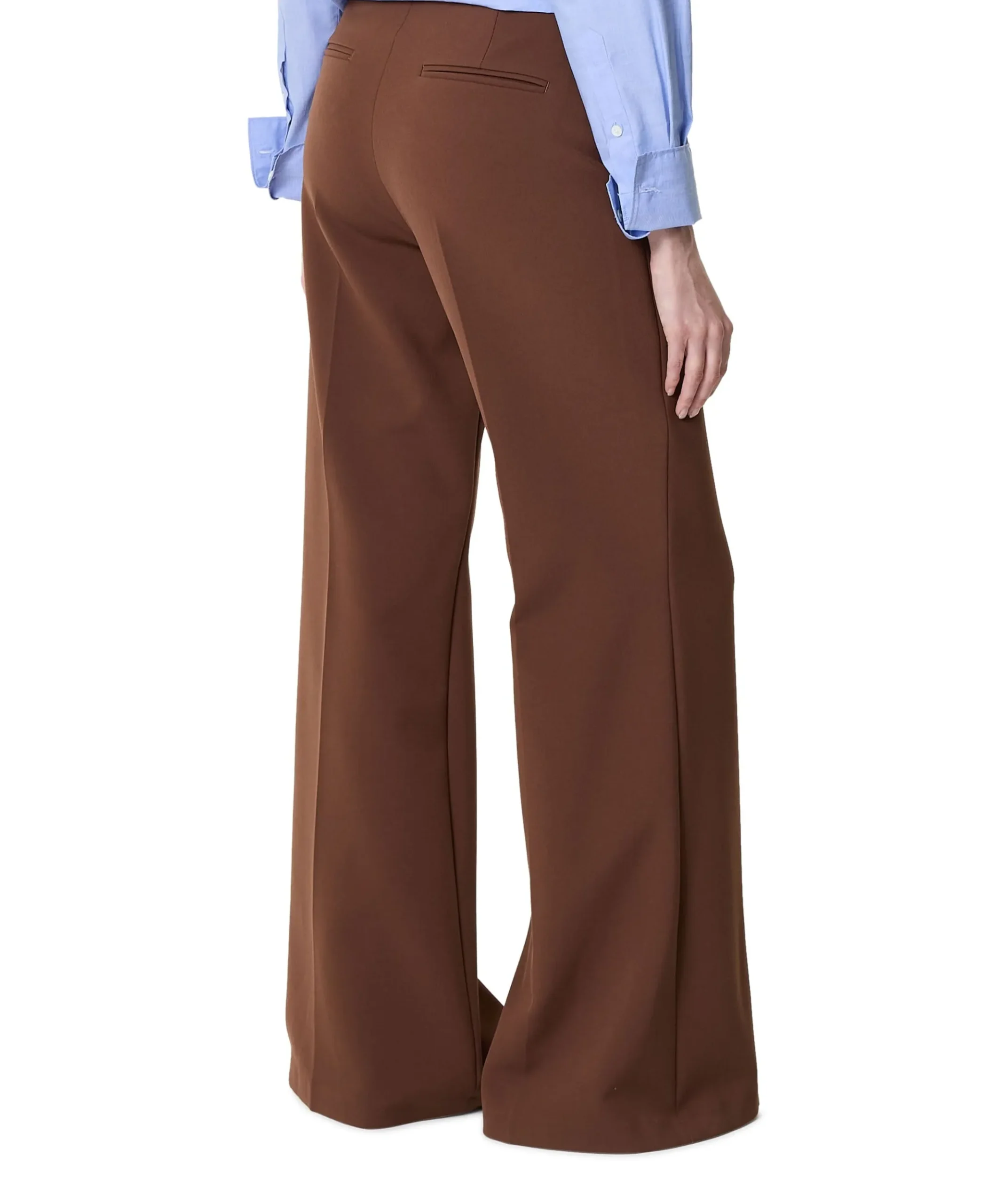 Famous dames broek bruin