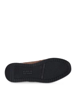 Filmon leather heren sneakers bruin