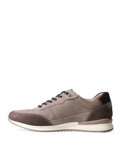 Filmon leather heren sneakers beige
