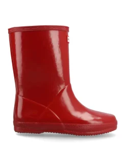 FIRST GLOSS BOOT regenlaarzen rood