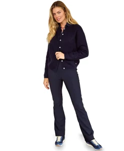 Flair bonded trousers blauw