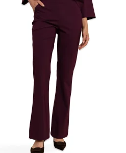 Flair bonded trousers dames broek paars
